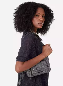 BOLSA JOHN GUNMETAL - loja online