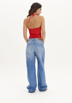 CALCA MYFT JEANS CEREJA - PLUSLIFE