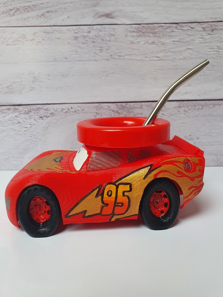 Mate Rayo Mcqueen CARS - Comprar en Impresiones 3DMax