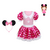 Fantasia Ratinha Rosa Luxo Infantil - SKU 120115_RS na internet