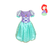 Fantasia Princesa Sereia Infantil Deluxe - SKU 310317 - comprar online