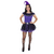 Fantasia Bruxinha Morticia Halloween Adulto - SKU 140717 - loja online