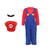 Fantasia Bombeiro Vermelho Longo Infantil - SKU 120721 - comprar online