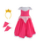 Fantasia Princesa Rosa Confort Infantil - SKU 060620