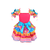 Caipira Vestido Aurora Infantil - SKU 170217 - Laço Encantado Fernanda Panphirio