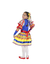 Vestido Caipira Branca de Neve Infantil - SKU 310117 na internet