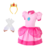 Fantasia Princesa Pink infantil - SKU 170821 - Laço Encantado Fernanda Panphirio