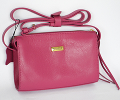 Bolsa Tiracolo Couro legítimo Pink- Bag Crossbody Pink - comprar online