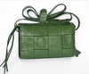 Bolsa Tiracolo Couro Verde Esmeralda- Bag Crossbody