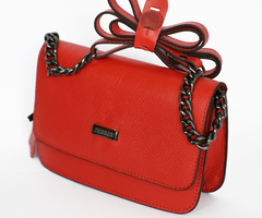 Bolsa Tiracolo Couro+ Corrente- RED - comprar online