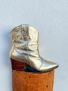 Bota Texana Dourado- couro legítimo