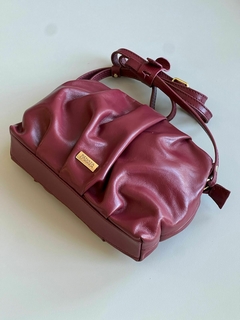 Bolsa de Couro Croosbody Ruby