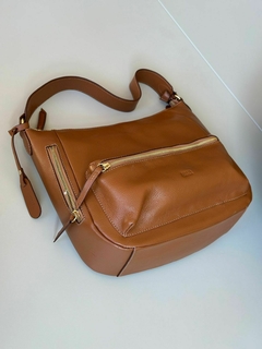 Bolsa de Couro Shopping Bag Camel - comprar online