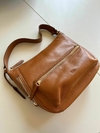 Bolsa de Couro Shopping Bag Camel