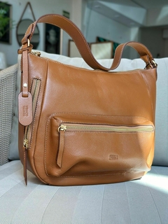 Bolsa de Couro Shopping Bag Camel - loja online