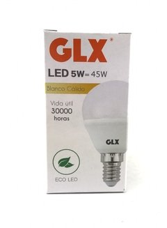 LAMPARA GOTA LED 6W E14 GLX