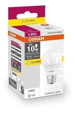 LAMPARA A60 LED E27 10W VALUE OSRAM