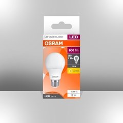 LAMPARA A60 LED E27 7W VALUE OSRAM