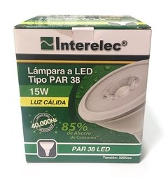 LAMP. TIPO PAR 38 LED 15W E27