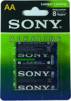 Pilas Sony AA X4