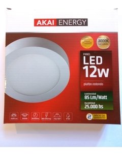 PLAFON APLICAR 12W AKAI