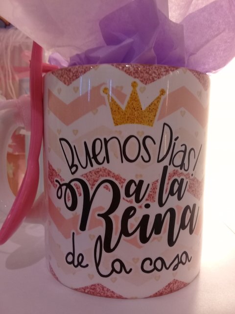 Tazas Línea ACUARELA con FRASES Te regalo Magia para conseguirlo