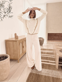 Sweater Mercedes Blanco - tienda online