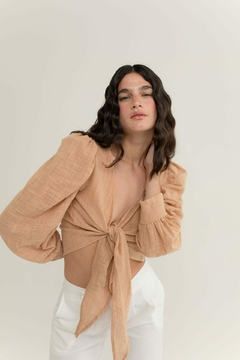 Blusa Jolie Marrón - comprar online