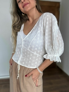 Blusa Gisell Broderie