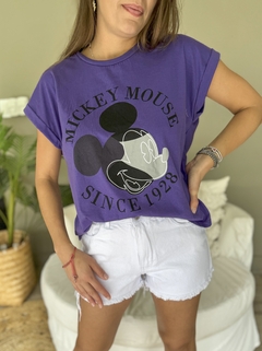 Remera Mickey Lila - comprar online