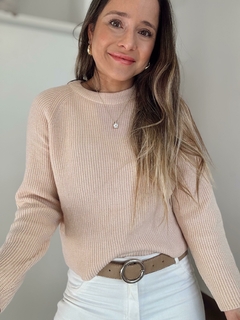 Sweater Eva beige en internet