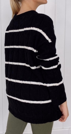 Sweater tejido rayado Fortuna - comprar online
