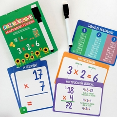 Cartas de Matemáticas Multiplicaciones y Divisiones - comprar online