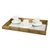 BANDEJA COM ESPELHO WOODART MADEIRA 11610 - comprar online