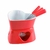 Conjunto Fondue Herstal 7pc Vermelho​