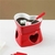 Conjunto Fondue Herstal 7pc Vermelho​