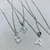 Conjunto de Inicial de Plata con Cubic con cadena. en internet