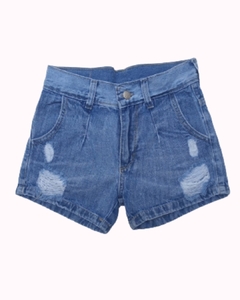 Short de Jean mom rigido