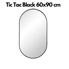 Espejo Tic Tac Black 60x90 cm