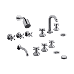 Kit de grifería para baño Newport Plus 0900.03/B2P