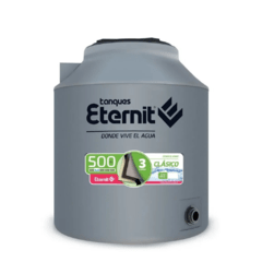 Tanque de agua Eternit Clásico tricapa vertical polietileno 500 l