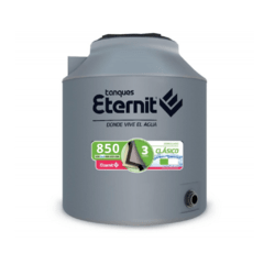 Tanque de agua Eternit Clásico tricapa vertical polietileno 850 l