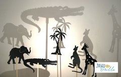 Sets de personajes para juego de teatro de Sombras