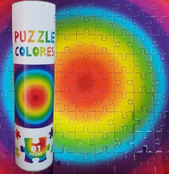 Puzzle Colores 81 piezas - Rincón Creativo 