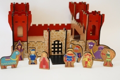 Castillo medieval de madera