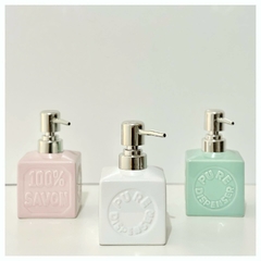 Dispenser de Ceramica Pure Savon Rosa