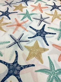 Cortina de Baño Teflon Estampado Modelo Estrellas