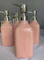 Soap Dispenser de Ceramica color Coral