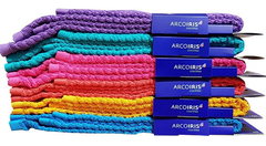 Duo de Repasadores Arco Iris color Frutilla - comprar online