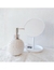 Dispenser de Ceramica Bubbles Blanco - comprar online